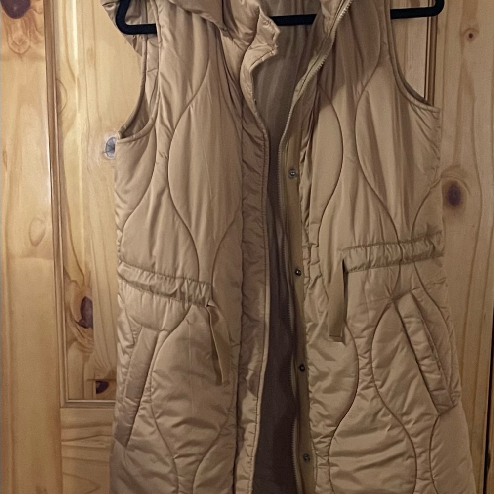 Tribal Tan Quilted Vest